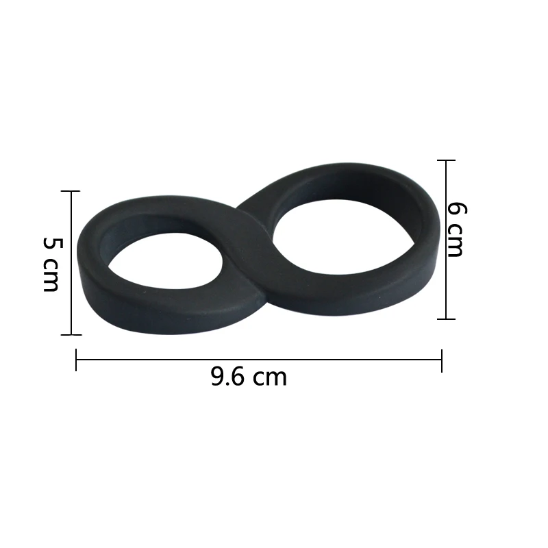 8 Word Shaped Lock Cock Ring Condom Anillo Pene Toys for Men Condoms Penis Sleeve Delay Sex Erotic |