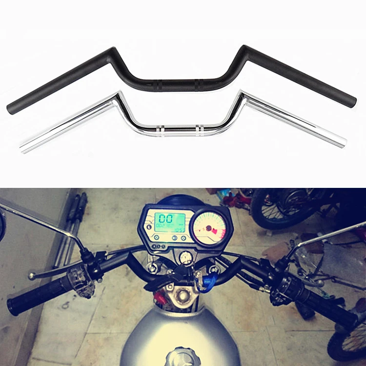 Moto rcycle Ретро 22 мм 7/8 &quotстальной руль рычаг для Honda CG125 WY125 CBT125 GN125 GS125 MSX125 guidon manillar moto