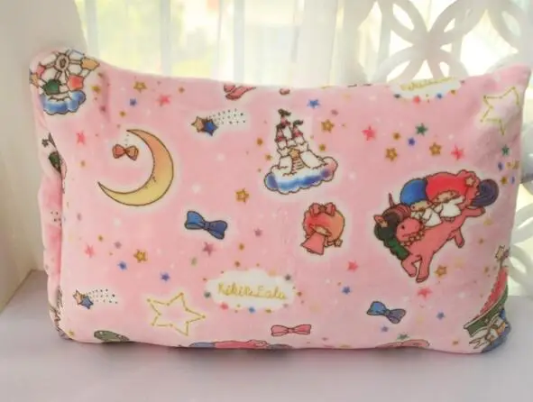 62X32CM Pillowslip IVYYE персонажи Little Twin Stars аниме, плюшевая вещи аксессуары plushdoll мягкие пушистые теплые мягкие игрушки Одеяло кровать плед - Цвет: 62X32CM Pillowslip