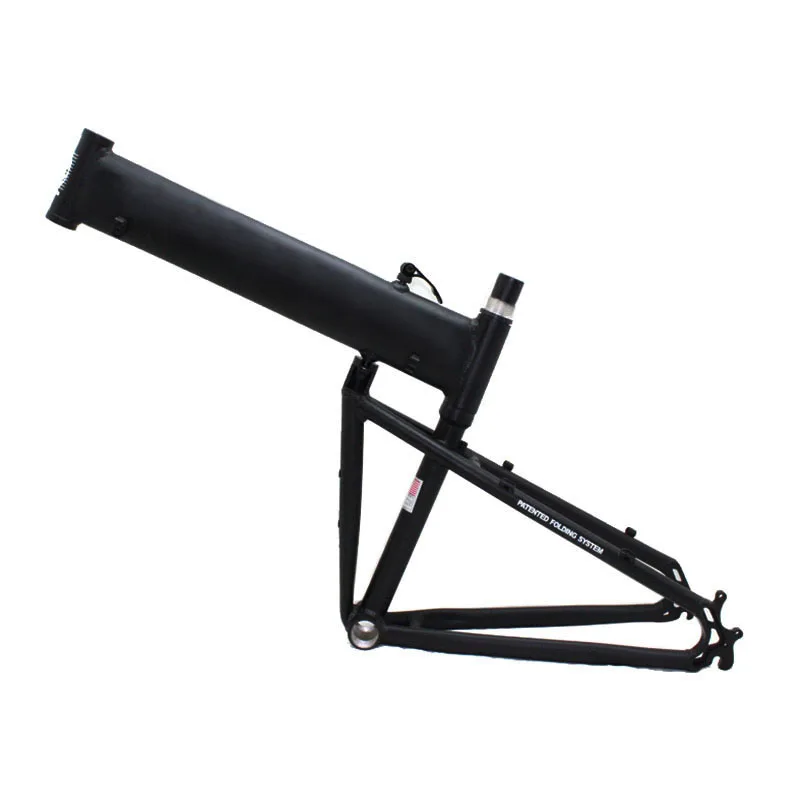 MTB велосипедная складная рама 2" алюминиевая складная горная 17 дюймов велосипедная Рама велосипедная подвесная рама велосипедная Рама