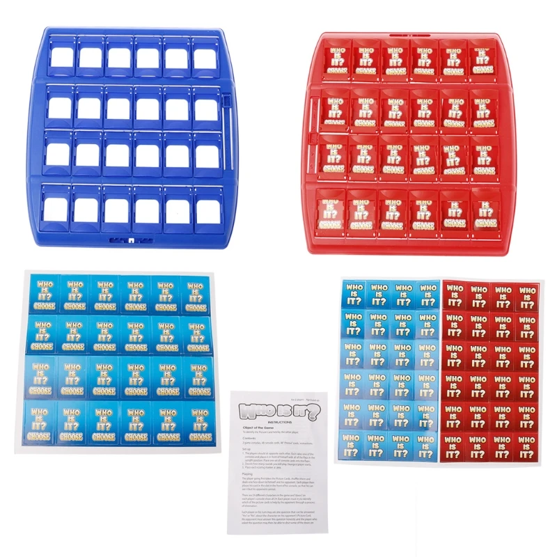 

Who Is It Classic Board Game Funny Family Guessing Games Kids Children Toy Gift