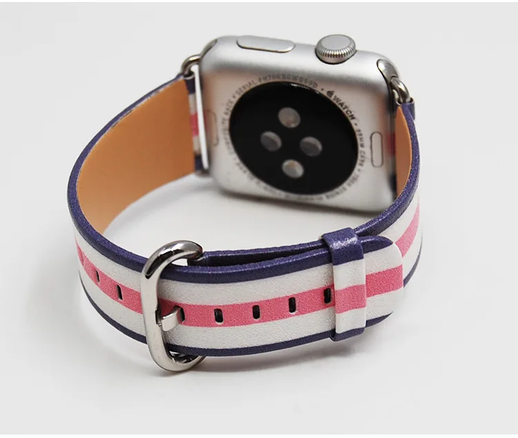 Высококачественная полоса из натуральной кожи ремешок для часов Apple Watch Iwatch 1 2 3
