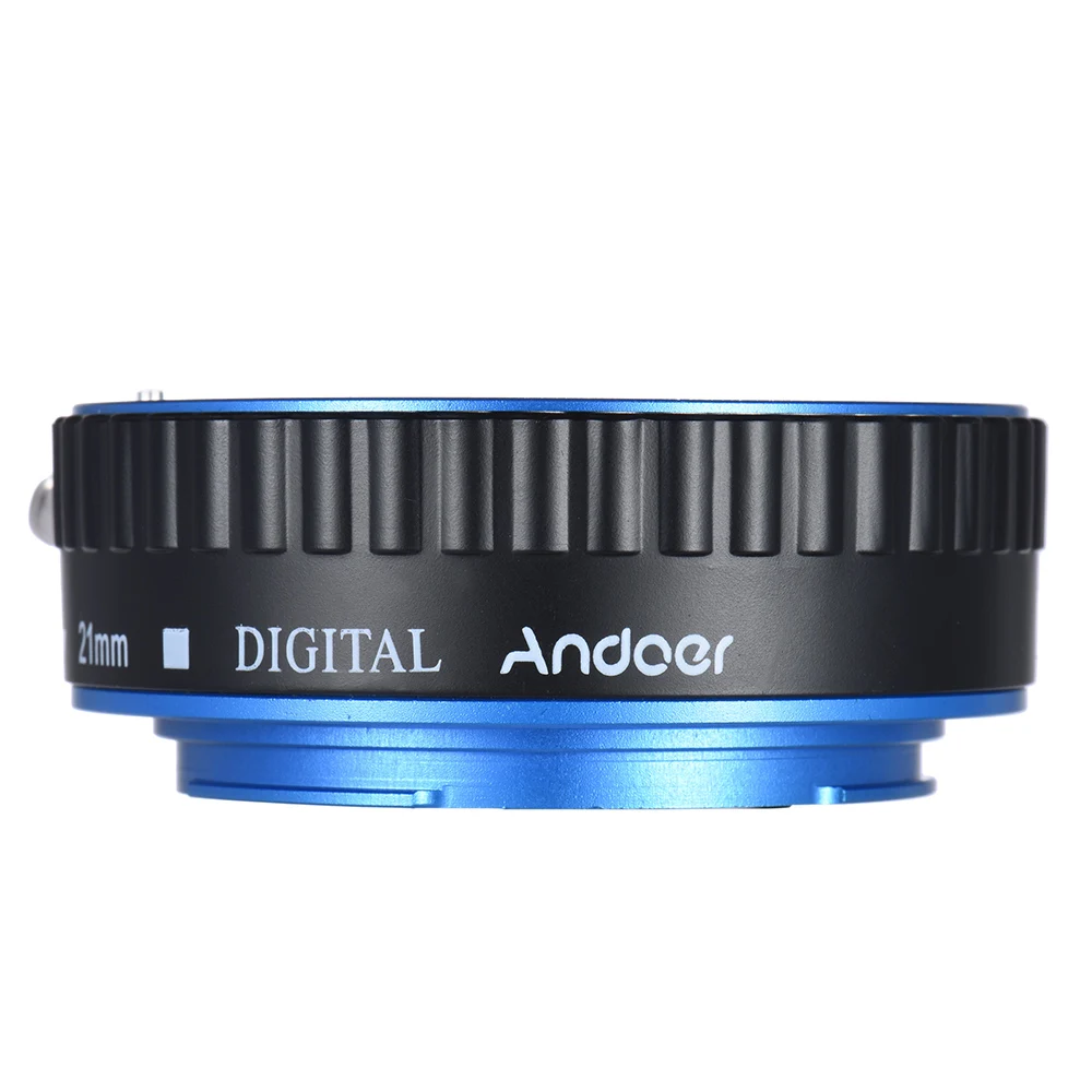 Цветное металлическое Удлинительное Кольцо Andoer TTL с автофокусом AF для