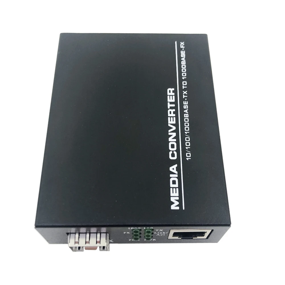 2 шт. 1,25G SFP волоконно Порты и разъёмы медиа-конвертер RJ45 с программирования в производственных условиях GIBC 3 км 20 км SC BIDI волокна ЖК-дисплея 10/100/1000 м RJ45 Порты и разъёмы для программирования в производственных условиях к RJ45
