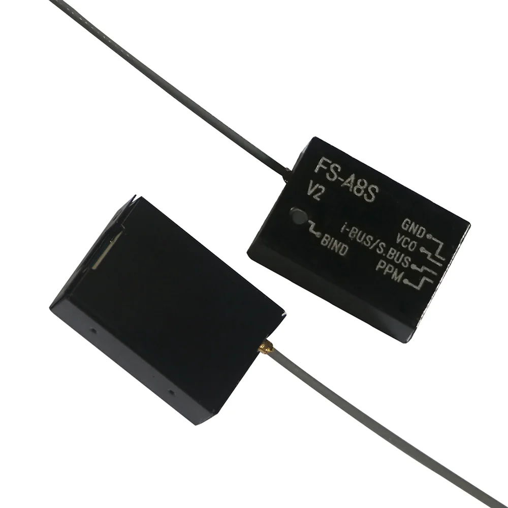Приемник FATJAY FlySky Φ V2 с предохранителем EMF shiled 8 18 каналов 2 4 ГГц Совместимый