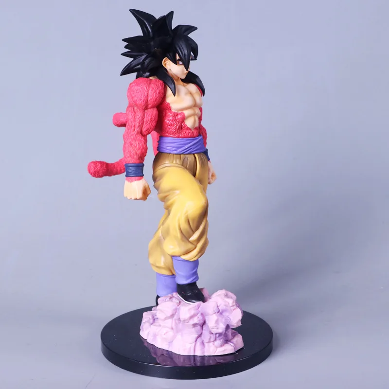 Новинка аниме Dragon Ball Z Super Saiyan 4 son goku ПВХ фигурка 26 см детская модель Goku игрушки