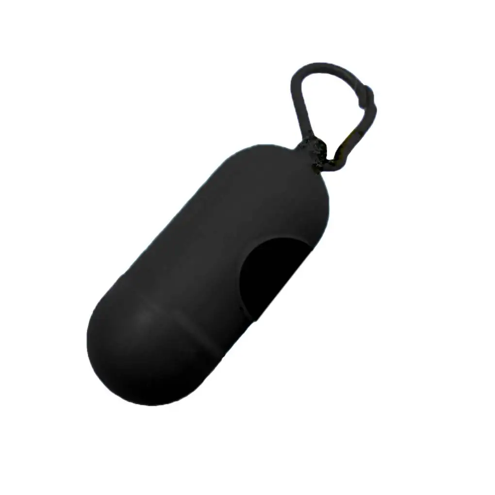 1pc black 1/2/4 шт. Пластик небольшой Портативный детские сумки для подгузников мешки для мусора мусорный мешок для мусора съемный ящик подгузник сумка - Цвет: 1pc black