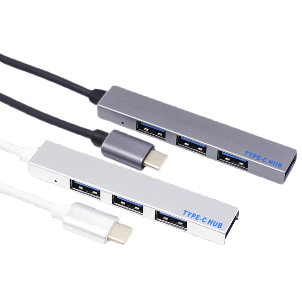 USB3.1 Тип C Lightning to USB 4 Порты и разъёмы концентратор адаптер Мощность QC зарядки