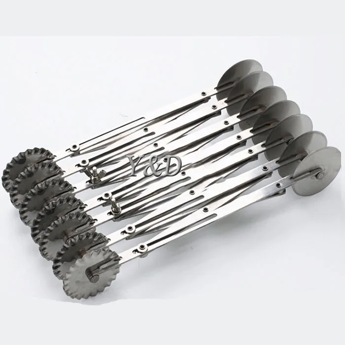 7 колесный двухсторонний концевой инструмент для готовки регулируемый нож