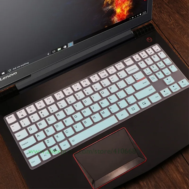 Силиконовый чехол для клавиатуры защитный Lenovo Legion R720 R730 Y520 Y720 Y7000 Y7000P Y540 Y9000K 15 6