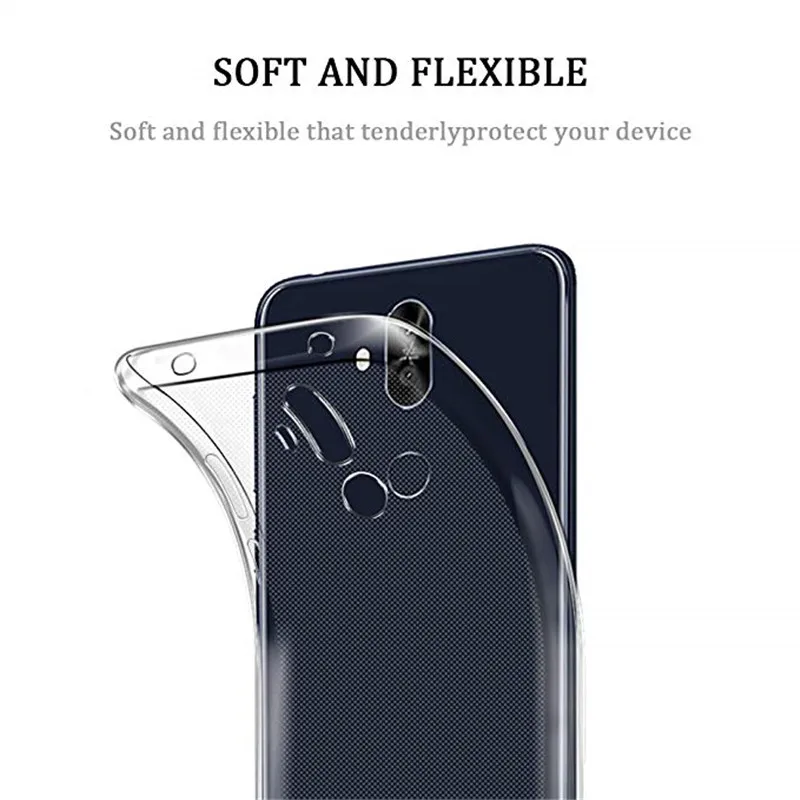 Мягкий прозрачный ТПУ силиконовый чехол для Asus ZenFone 5 Selfie Pro ZC600KL чехлы телефонов
