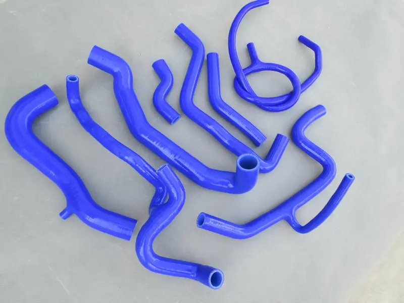 SILICONE RADIATOR COOLANT HOSE FOR VW GOLF/JETTA MK3 A3 VR6 2.8/2.9 AAA/ABV ENGINE BLACK | Автомобили и мотоциклы