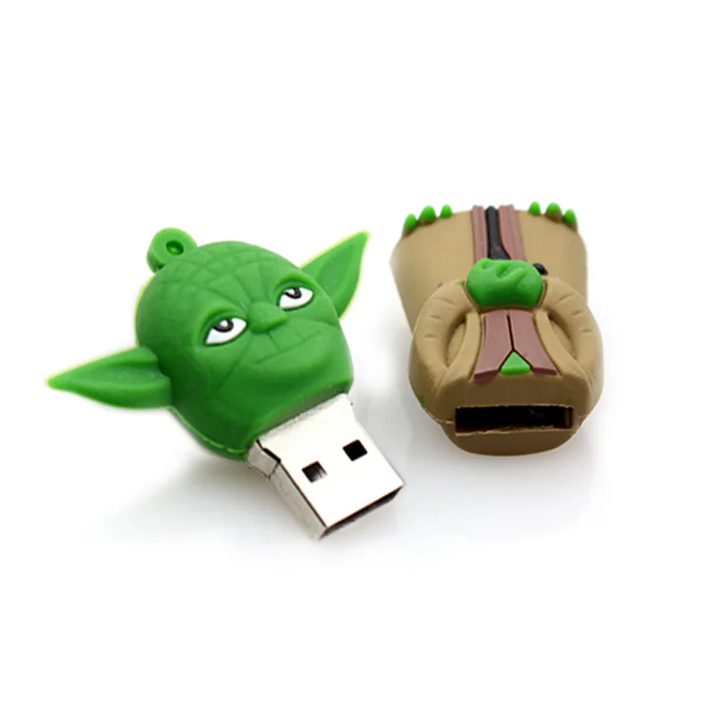 Amthin Флешка Yoda 4g 16g 32g Star Wars Master U диск usb флэш-накопитель 8g флешдрайвер