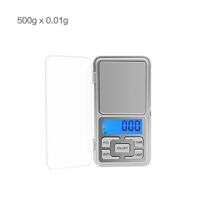 500gx0.01g 3 кг 0,1 г цифровые весы электронные Еда Кухня весы Нержавеющая сталь весы Точность измерительный инструмент Сталь двор - Цвет: 500gx0.01g