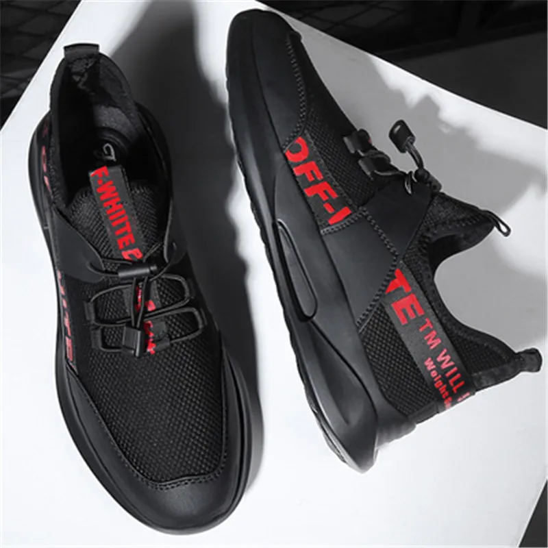 QIUJIN New Running shoes for man Summer Breathable Sneakers High Quality comfortable Outdoor Male Athletic Sport Shoes | Спорт и