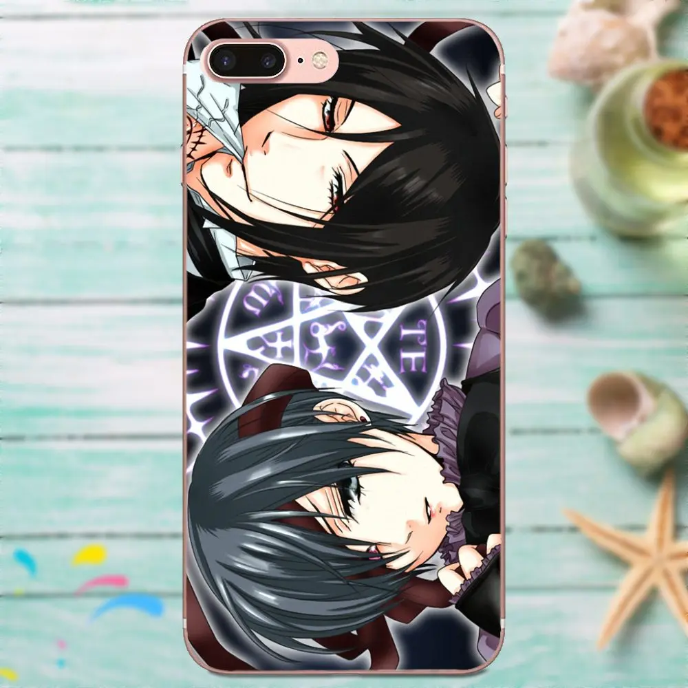 Diy рисунок ТПУ Лучший Черный Дворецкий фиолетовый основные моменты для Galaxy J1 J2 J3
