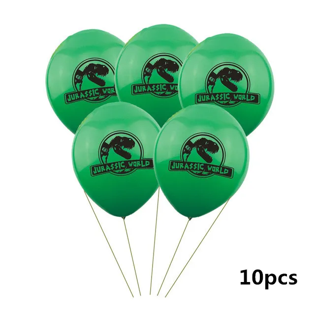 10inch Большой 4D динозавр фольгированные шары Дракон Globos мир Юрского периода животное шар динозавр вечерние принадлежности детский день рождения, день рождение мальчика Подарочная игрушка - Цвет: 10inch