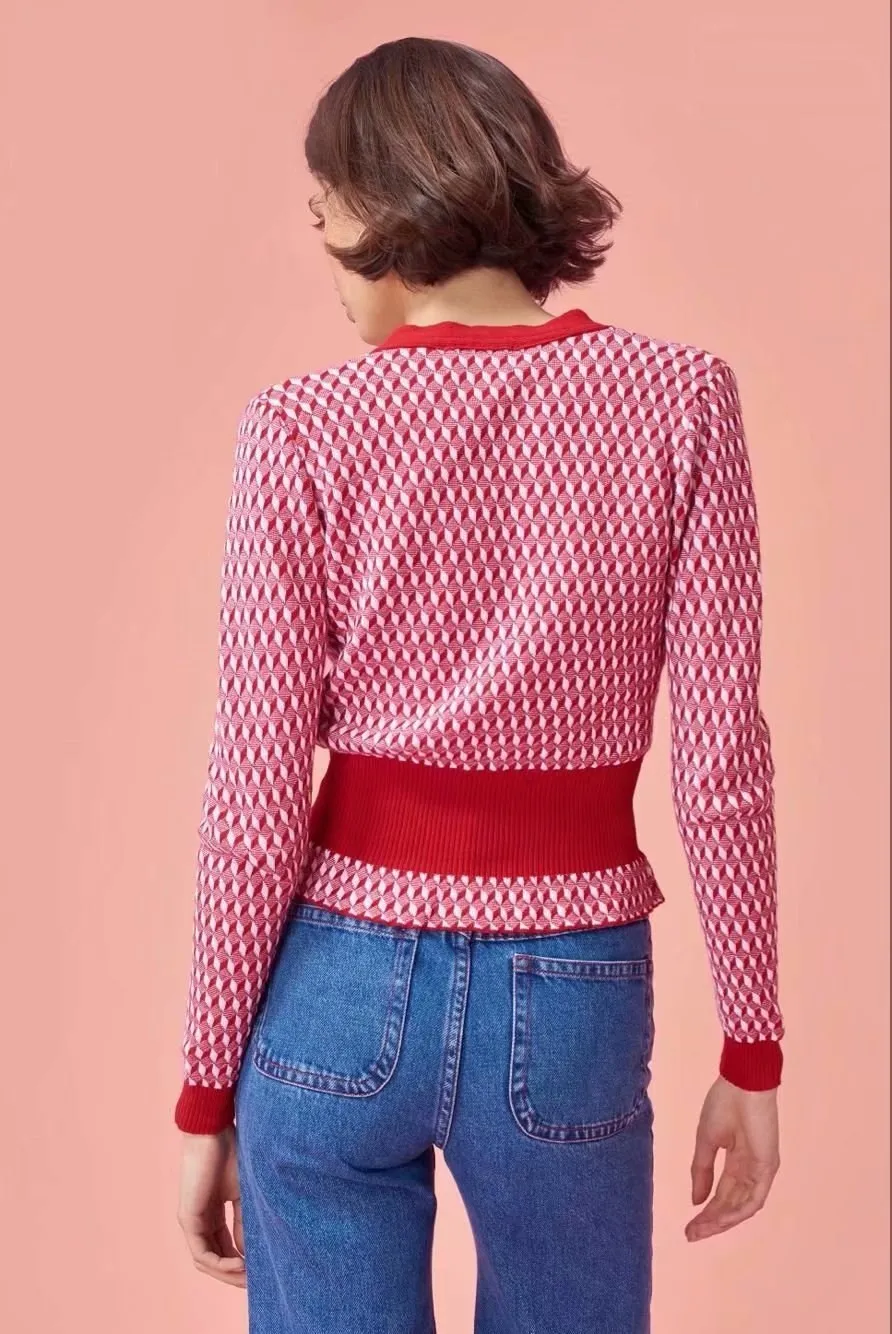 Fashion 2018 High Quality Autumn Women Cardigan Casual Long Sleeves Knitted Sweaters Tops V Neck Sweater Coat |