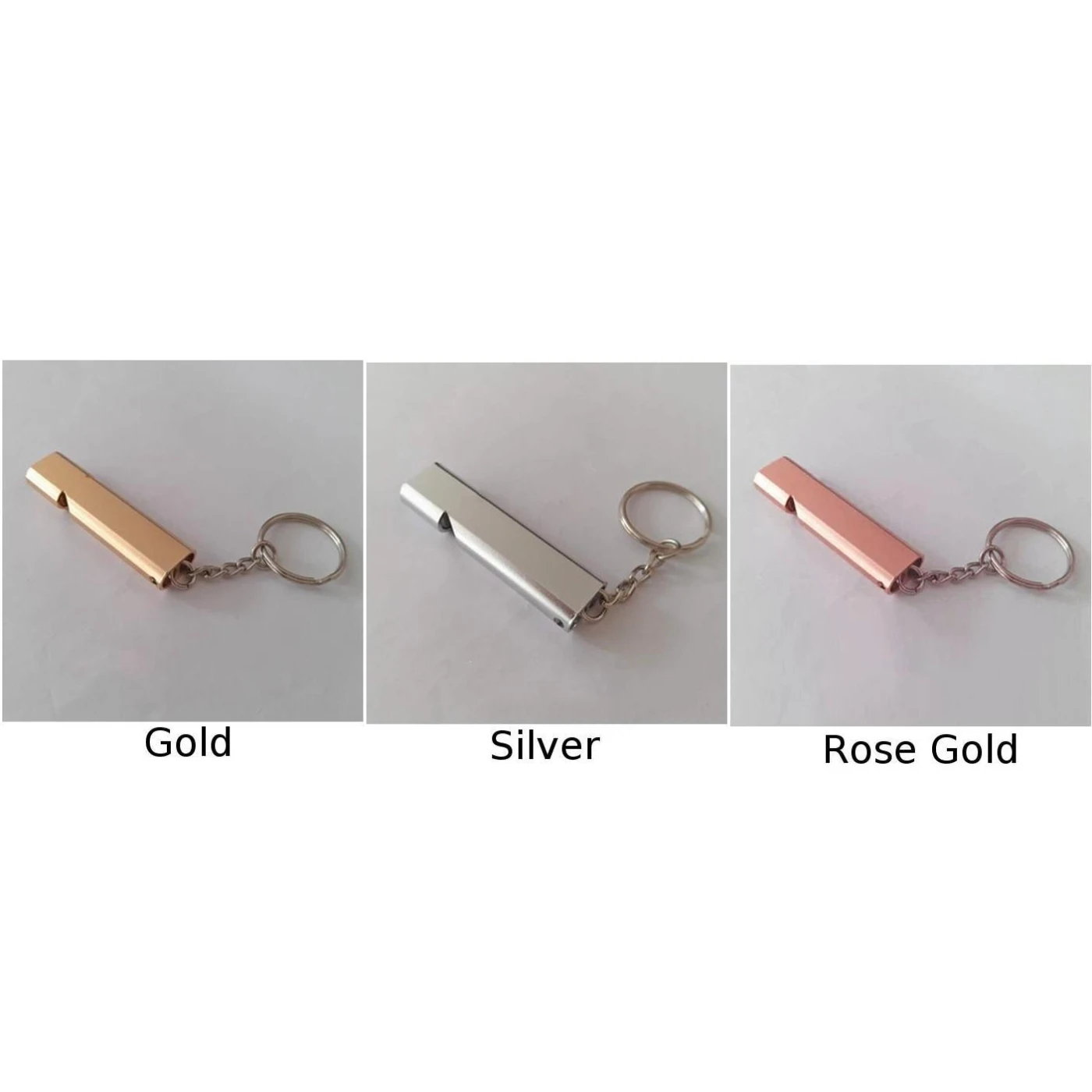 3 цвета Высокая частота двойная трубка выживания свисток Труба Открытый