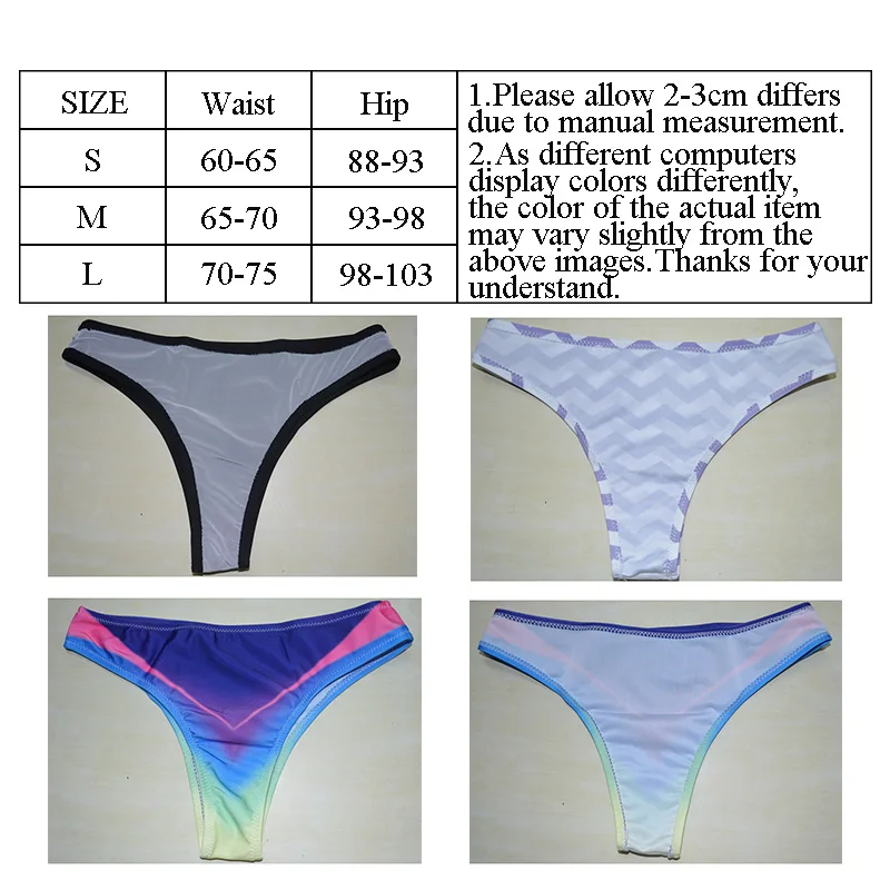 Новые женские плавки бикини купальные костюмы Wimwear женское сексуальное нижнее