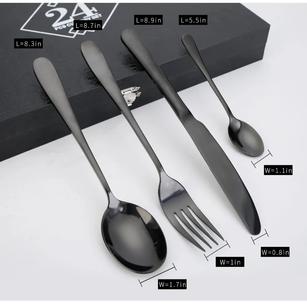 Столовая посуда в римском стиле комплект столовых приборов ложка-нож из