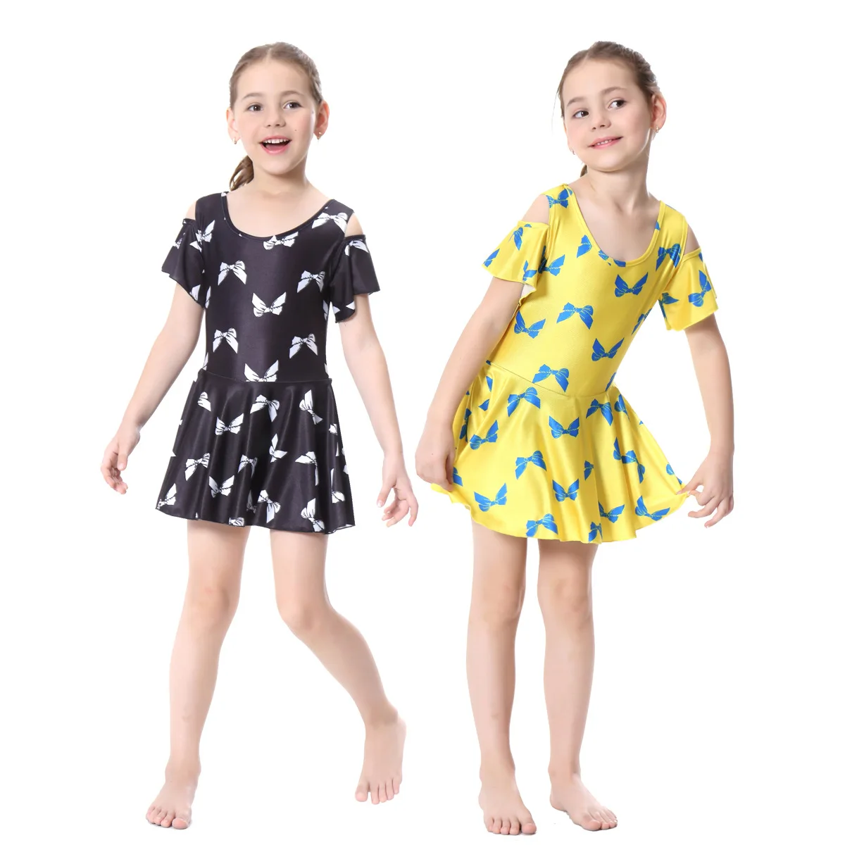 Мусульманский купальник для девочек детский исламский костюм из двух предметов