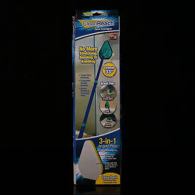 Горячая Распродажа Clean Reach Deluxe Power скребок очиститель для ванны и кухонная щетка с