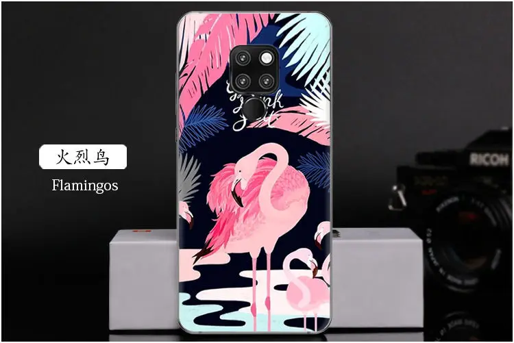 Чехол huawei mate 20. Ультратонкий Мягкий силиконовый чехол из ТПУ с рисунком для 20 coque