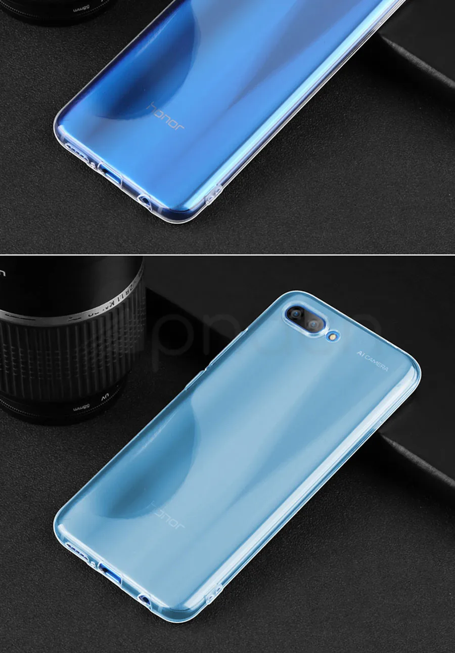 GPNACN ультра тонкий мягкий прозрачный ТПУ чехол для huawei Honor 10 Lite V10 Honor 9 Lite V9 Play 8 Lite силиконовый Полный чехол s