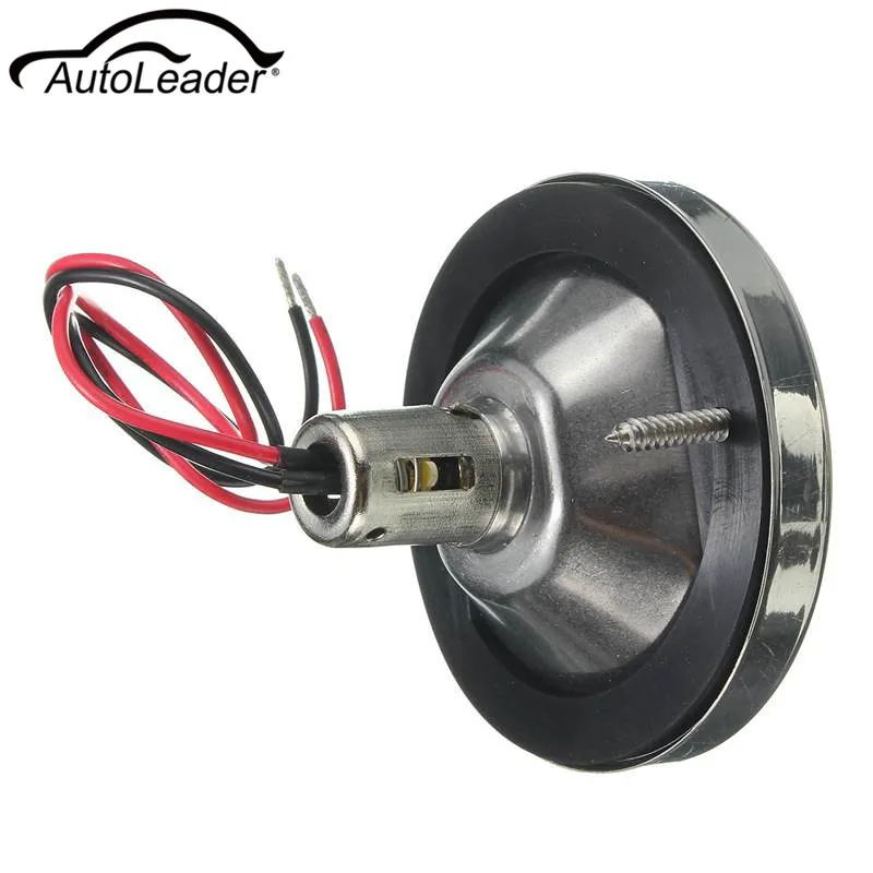 Autoleader 12V светодиодная круглая морская лодка транца из нержавеющей стали для