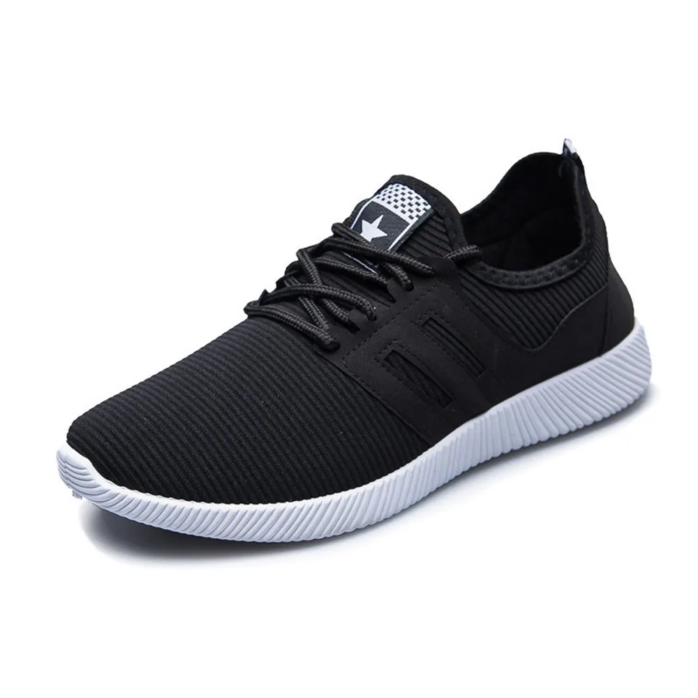 Summer Mesh Men's Sneakers Breathable Running Shoes Men Simple Style Sports Shoes Trainers Running Shoes for Male