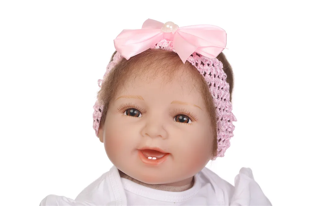 Кукла реборн NPK силиконовая Детская кукла подарок для детей принцесса 22 дюйма|doll