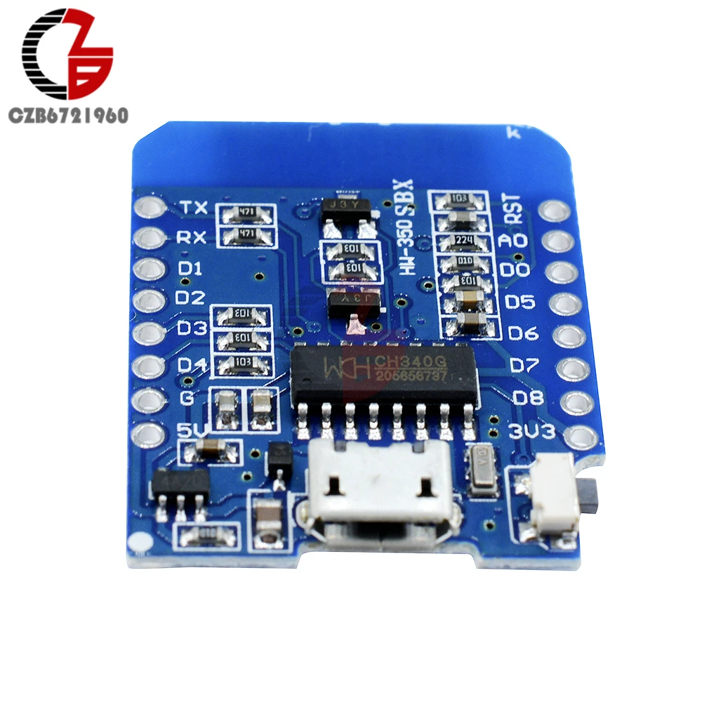 3 V ESP8266 ESP 12 CH340G CH340 V2 WeMos D1 Mini Wifi макетная плата Micro USB для NodeMCU IOT Board DIY Kit|mini mini|mini d1mini v2