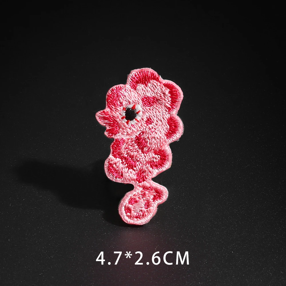 N3-BT2151 Нашивки в виде раковины, краба, черепахи для одежды, утюжок на морских животных, аппликации из ткани, 3D сделай сам, вышивка, Акула, Омар, осьминог, наклейки - Цвет: N3-BT2151
