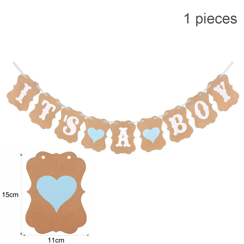 1pc Its a boy Blue Huiran 1st с днем рождения воздушные шары розовый девочка синий мальчик баллон Единорог латексные конфетти для воздушного шара балон Baby Shower Декор Baloes - Цвет: 1pc Its a boy Blue