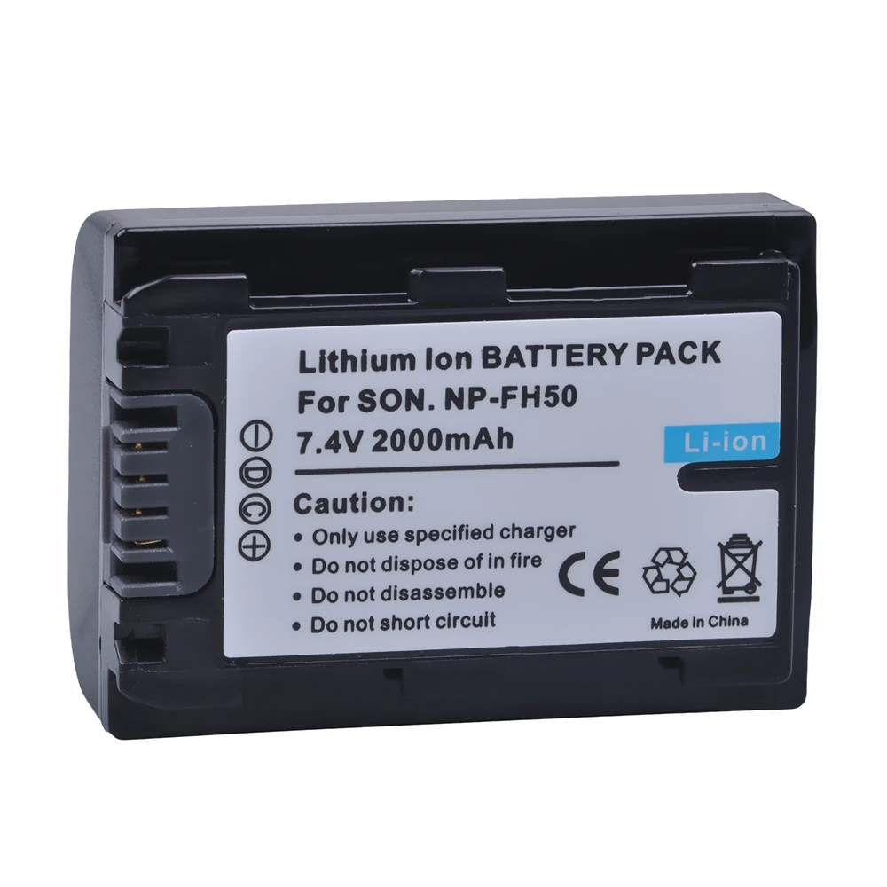 Цифровой аккумулятор NP FH50 для Sony A230 A330 A290 A380 A390 TG3 TG5 TG7 1 шт. цифровой |Цифровые