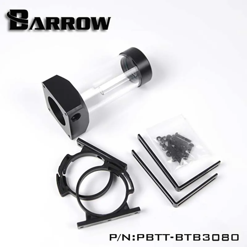 Barrow PBTT BTB PC резервуар для водяного охлаждения DDC насоса с черной крышкой