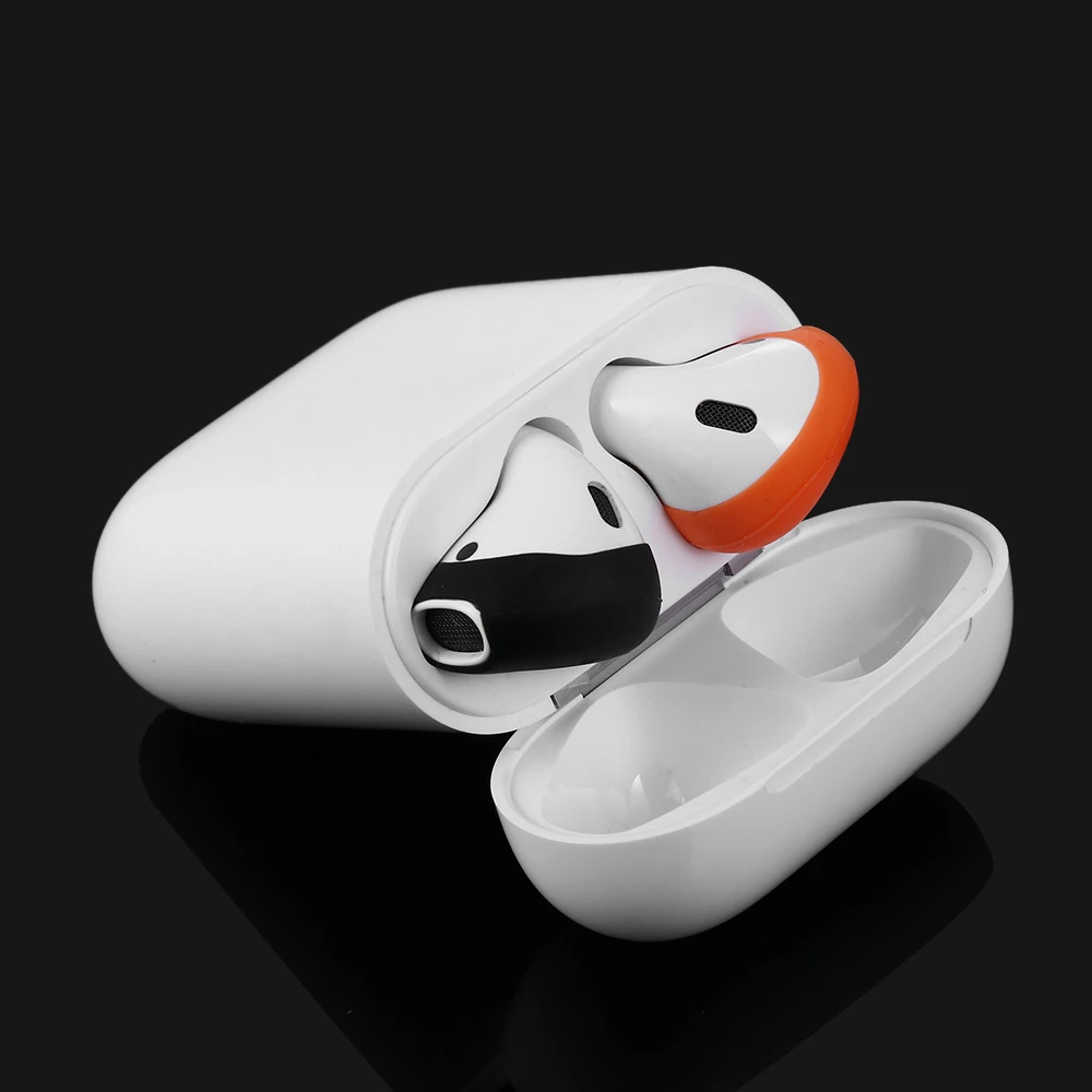 Ультратонкий силиконовый чехол для наушников AirPods Apple Комплект беспроводных