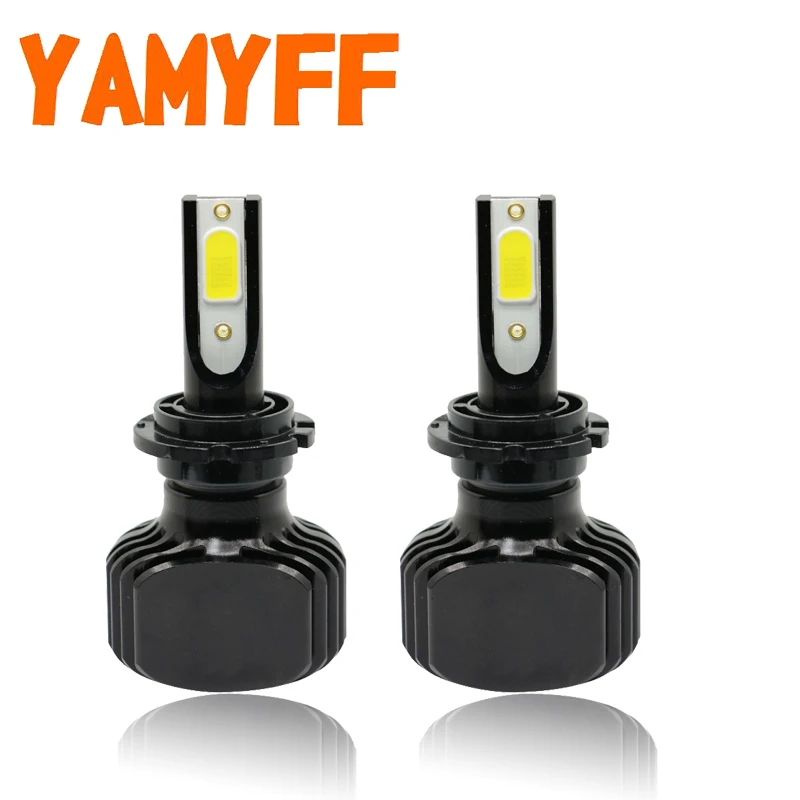 Автомобильная фара YAMYFF D2S D1S светодиодный ные лампы LED D3S D4S 12 в 30 Вт 6000 лм COB