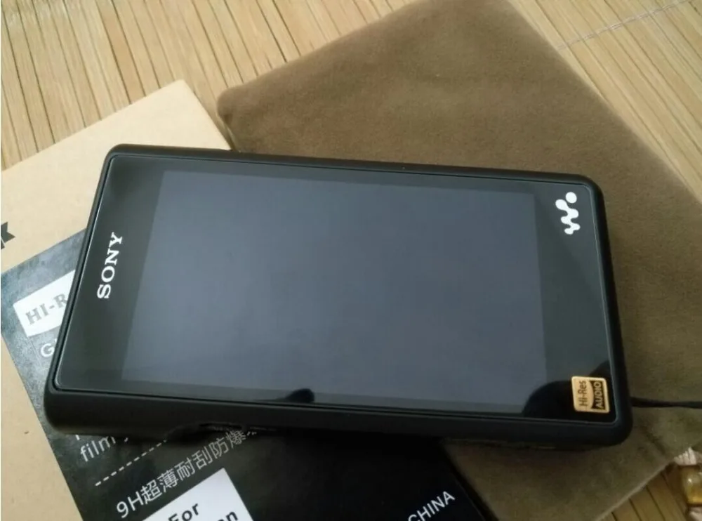 Защитная пленка для экрана из закаленного стекла для SONY Walkman NW-WM1A WM1A WM1Z с заглушкой от пыли
