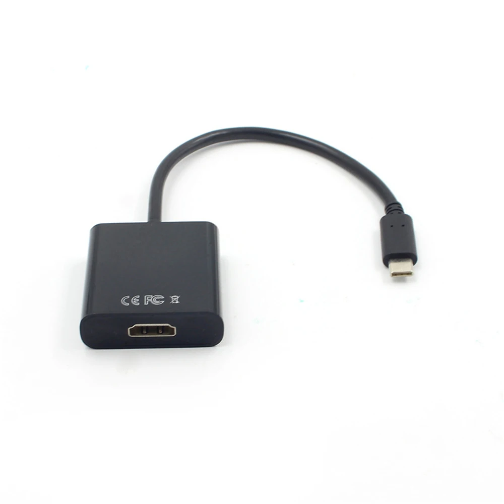 Новинка 1 шт. Тип с разъемами типа C и HDMI/VGA адаптер переходник USB 3 USB-C к кабель HDTV