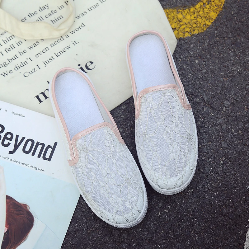 Women's Flats Shoe Embroidery Female 2018 Spring Summer Women Shoes Slip on Loafers Chaussures Pour Femmes Sale | Обувь