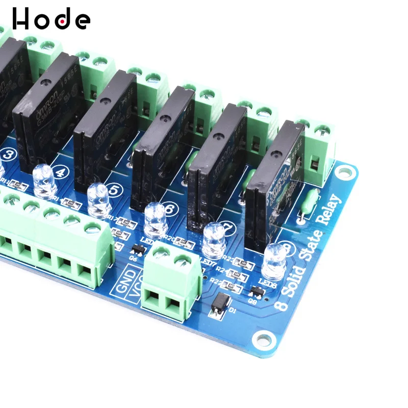 250V 2A 8 канальный сетевой видеорегистратор OMRON реле SSR G3MB 202P твердотельные модуль