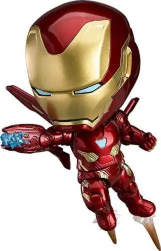 Nendoroid Мстители Бесконечность войны Железный человек Mark 50 Локи Капитан Америка фигурка - Цвет: loose
