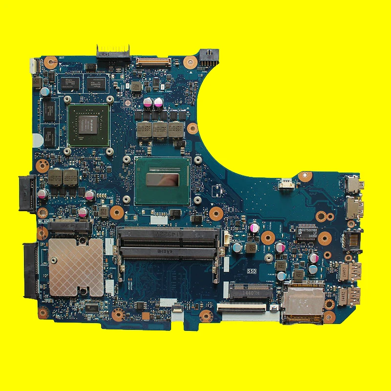N551JM материнская плата i7-4710HQ GTX860M ram для ASUS G551JM ноутбука Тест 100% | Компьютеры и офис