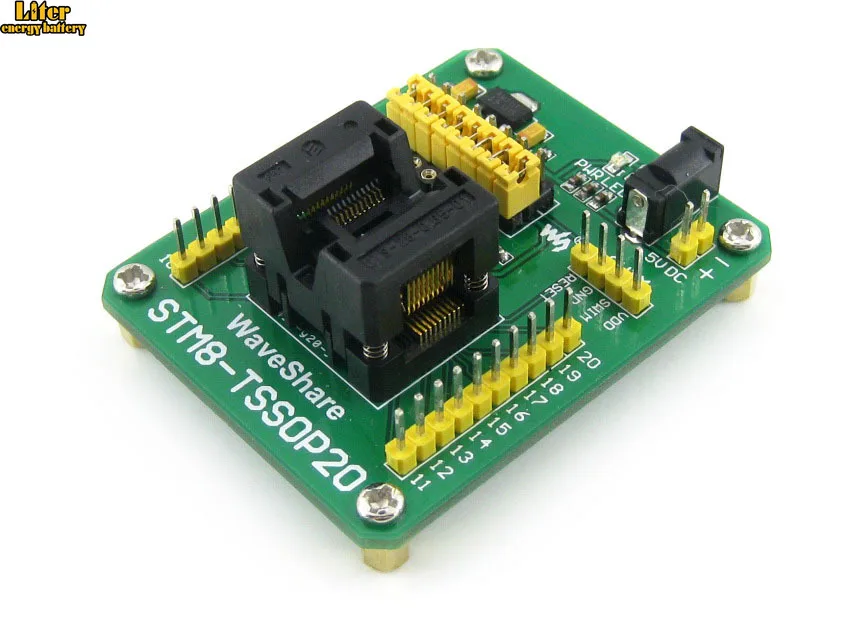 STM8-TSSOP20 STM8 STM8S программируемый адаптер IC тестовый разъем для посылка SSOP20 пакет 0 65
