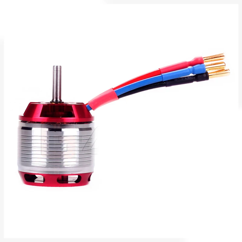 Бесщеточный красный мотор GARTT HF 530KV 4500W для выравнивания вертолета Trex 700 RC