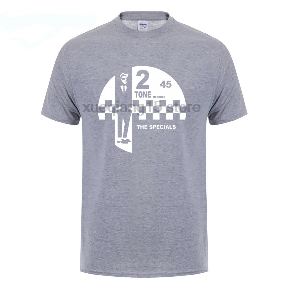 2 TONE RECORDS HOODIE JUMPER SPECIALS LABEL SKA MUSIC RUDE BOY MADNESS men t shirt Cotton O-Neck t-shirt Print Casual | Мужская одежда