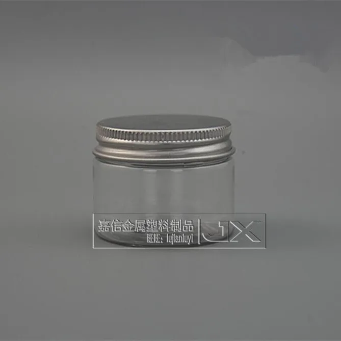 Бесплатная доставка 40 г/мл прозрачная пластиковая плоская бутылка банка с