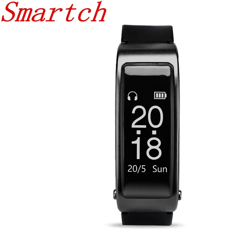 Smartch Y3 Bluetooth гарнитуры Smart Браслет пульсометр спортивные часы Band вызова слушать